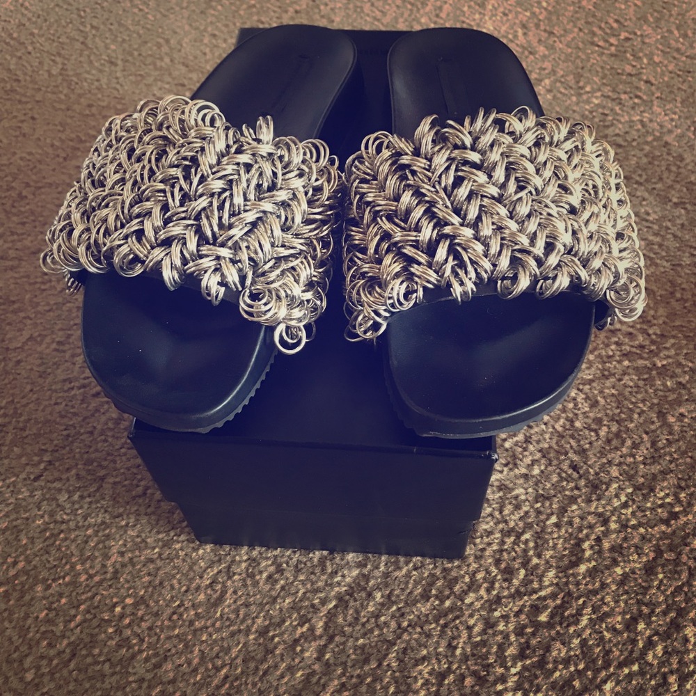 Alexander Wang Silver “Suki with Rings”